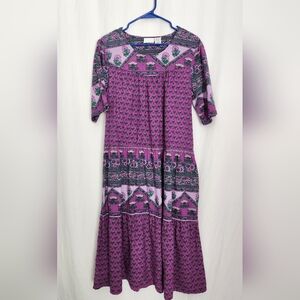 The Vermont Country Store Tiered Dress, Size M, Excellent Used Condition